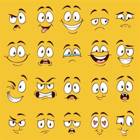 Happy Face Cartoon Vector Images (over 480,000)