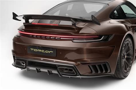 Porsche 992 Stinger GTR Limited Carbon Edition Brown TopCar