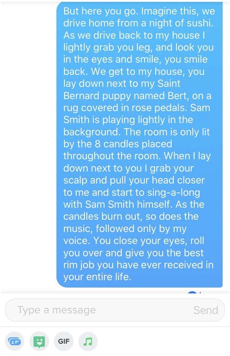 Her Bio Said Eat My Ass So I Know Its True So I Left Her A Very Heartfelt Message And Got