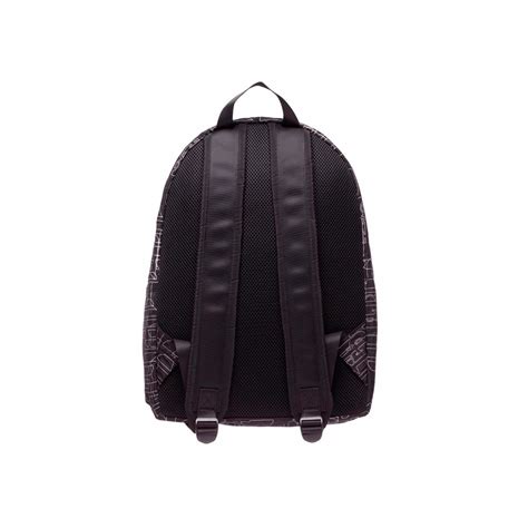 Backpack EA7 Emporio Armani Model 245064 2F907 In Black With Pink Logos