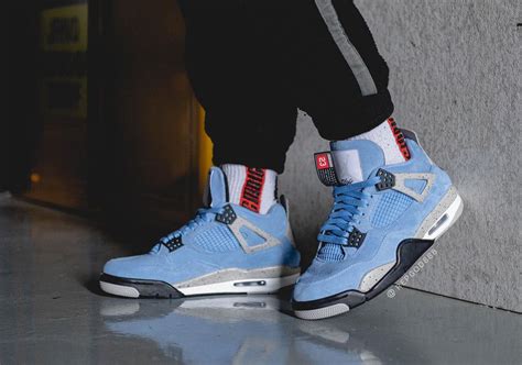 On-Foot Look At The Upcoming Air Jordan 4 “UNC” | LaptrinhX / News