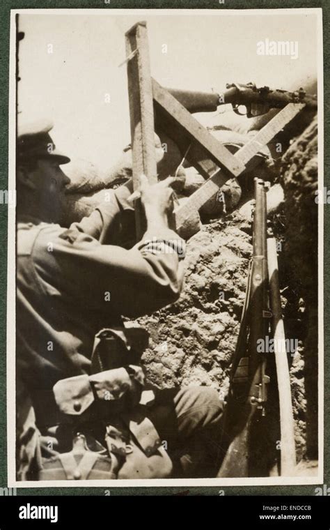 In The Trenches Henry Charles Marshall Stock Photo Alamy