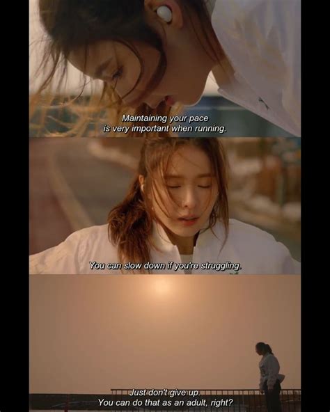 Run On Quotes Drama Korea Kdrama Quotes Soothing Quotes