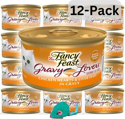 Amazon Gravy Lovers Cat Food Fancy Feast Chicken Hearts And