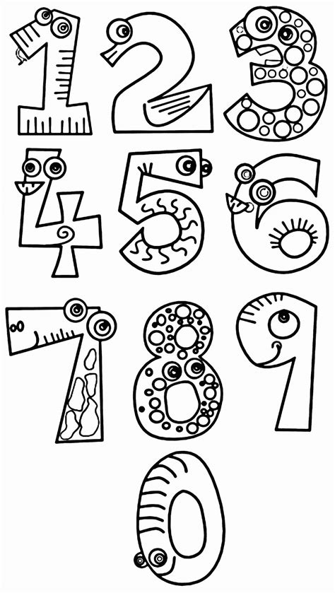 Desenhos De Numeros Para Colorir E Imprimir Coloring City 59F