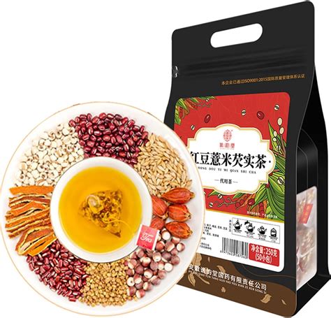 Red Bean Coix Seed Tea Bags 5g50packets 8 81oz Shiqing Tea