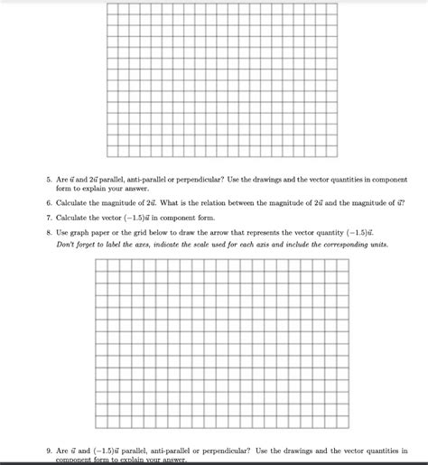 Solved 1 Drawing Vector Quantities (6\% each) Consider the | Chegg.com