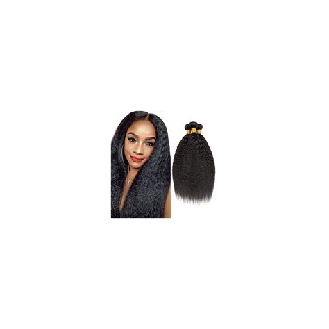 Kinky Straight Human Hair Bundles Are The Best For Natural Blending - Ruka Hair
