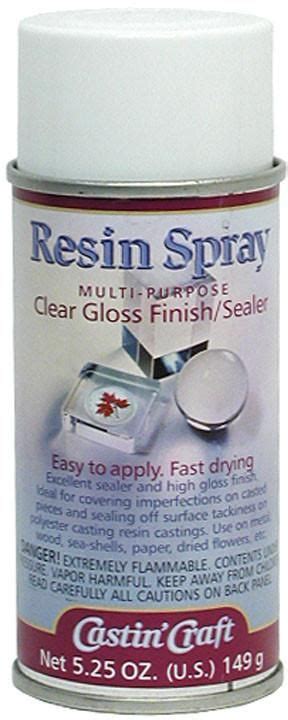 Castin Craft Resin Spray Finish Sealer 525 Oz Clear Gloss Resin