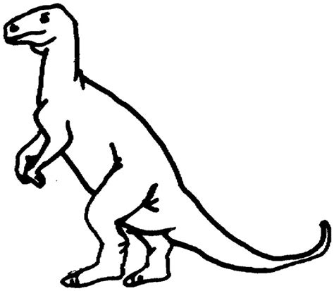 Dinosaur Outline - Cliparts.co