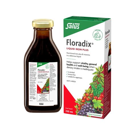 Floradix Liquid Iron Plus 250ml | Healthylife