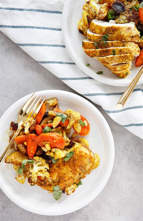 Sheet Pan Curry Chicken And Vegetables Lexis Clean Kitchen