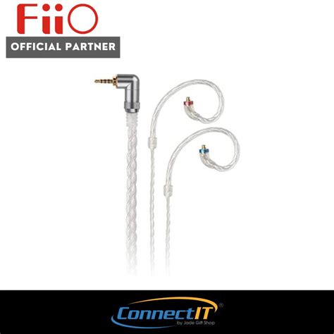 Fiio Lc C Mmcx Earphone Replacement Silver Plated Occ Cable No