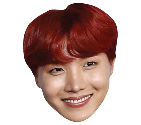 7 Masques En Carton Chanteurs Des Bts Star De Kpop Avec Rm Suga J