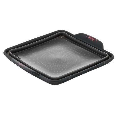 Tefal Moule Cake Carr Cm R Tractable En Silicone Crispybake Pas