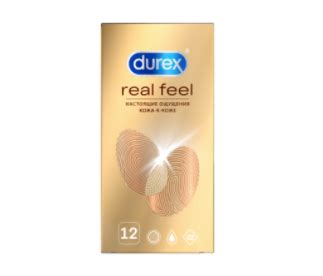 Презервативы Durex Real Feel №12 (из синтетического латекса) : общая ...