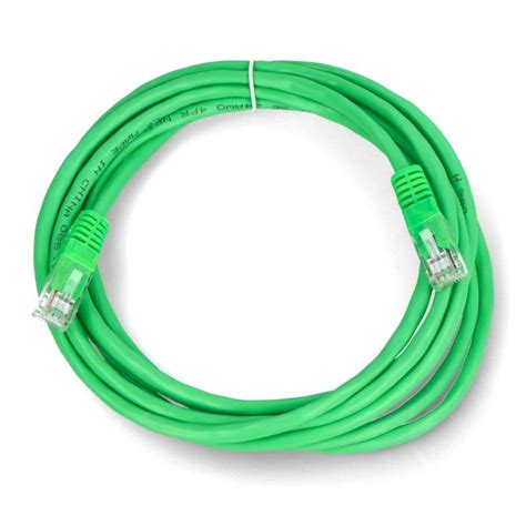 Ethernet Patchcord Utp E M Green Botland Robotic Shop