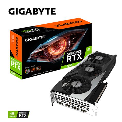 Card Màn Hình Gigabyte Geforce Rtx 3060 Gaming Oc 12g Rev 20