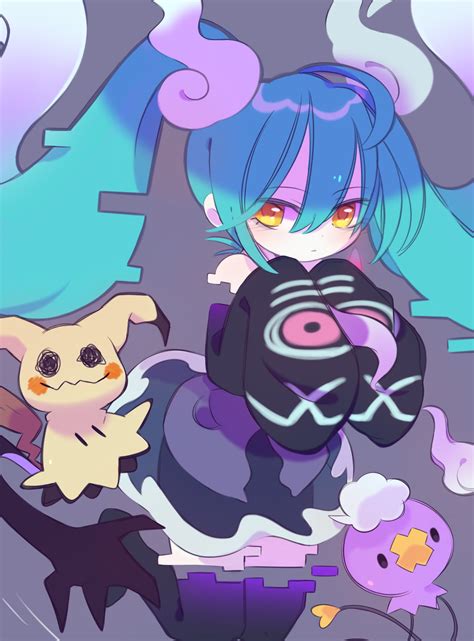 Hatsune Miku Mimikyu Drifloon And Ghost Miku Pokemon And 2 More