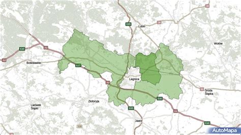 Gmina Kunice powiat legnicki województwo dolnośląskie na mapie Targeo