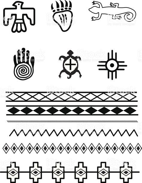 Native American Indian Designs And Symbols Native American Symbols - The Art of Images