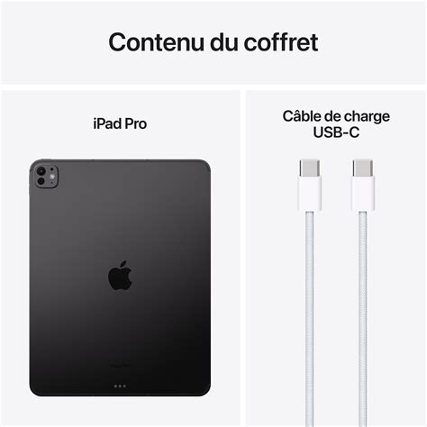 Apple Ipad Pro M Pouces Go Wi Fi Cellular Noir Sid Ral