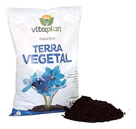 Terra Vegetal Plantas E Flores Vitaplan 1 5 Kg