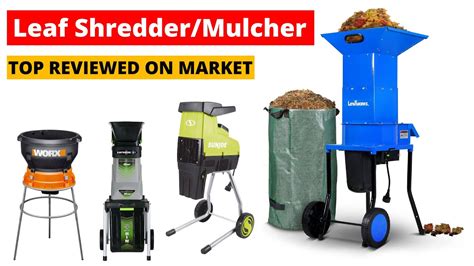 Best Leaf Shredder Review And Buying Guide Top 5 Mulchers On The