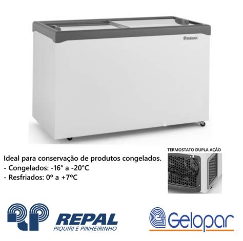 Freezer Horizontal Litros Ghde V Gelopar Repal