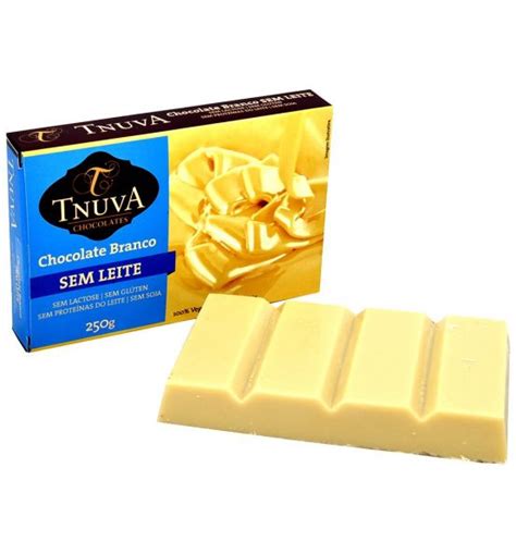 Chocolate Vegano Branco uso culinário Tnuva 200g Equilíbrio