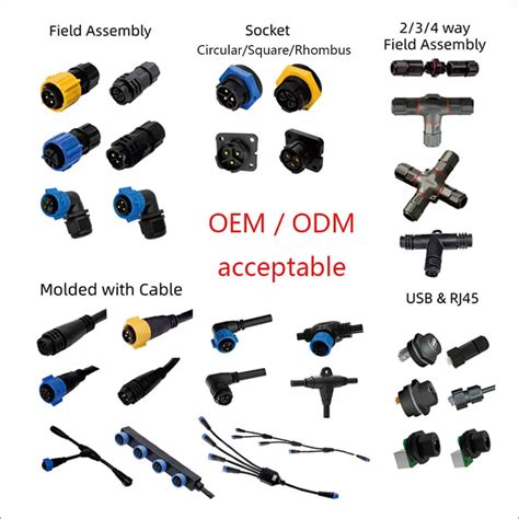 Ip68 Releasable Ferrule Wire Connector Solder Or Screw Terminal Block Waterproof Connectors