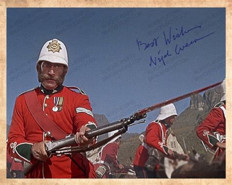 NIGEL GREEN in Zulu Screen Acting Legend 8 X 10 Restored Photograph ...