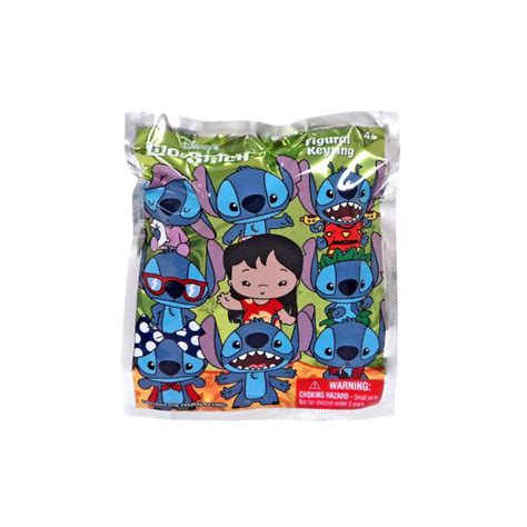 Llavero Goma Sorpresa Lilo Stitch Disney Por Lafrikileria