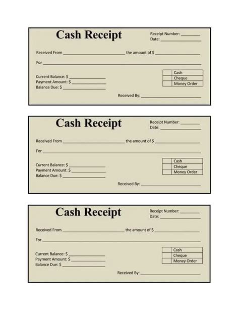 Everything You Need To Know About Cash Payment Receipt Sample - Free ...