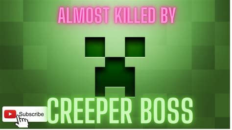 ALMOST KILLED BY CREEPER | MINECRAFT SERIES #2 - YouTube