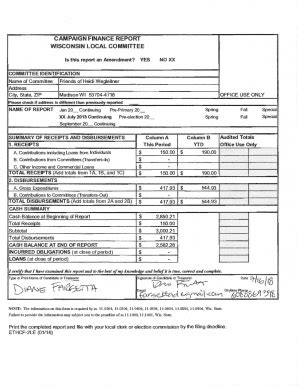 Fillable Online TOTAL DISBURSEMENTS Add Totals From 2A And 28 Fax