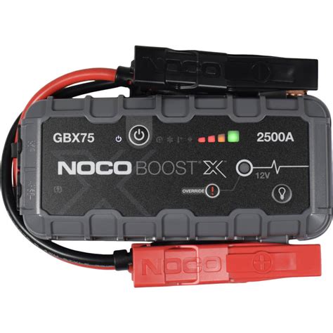 GBX75 NOCO Boost X 12v 2500 Lithium Jump Starter BatteryStuff