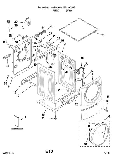 Understanding The Kenmore Top Load Washer Parts Diagram A