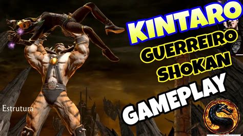 Kintaro Guerreiro Shokan Game Gameplay Completa Do Personagem Desafio