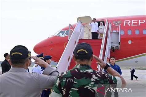 Presiden Jokowi Kunjungan Kerja Ke Sulsel Tinjau Pompa Dan RSUD