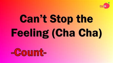 Can T Stop The Feeling Cha Cha Line Dance Count YouTube