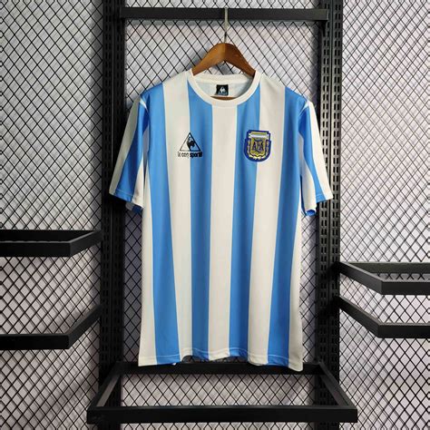 Argentina 1986 Home Short Sleeve – Club de Jerseys