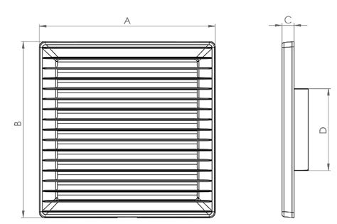 Kratka Wentylacyjna Z Siatk Kwadratowa Erli Pl