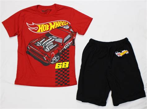 Ripley PIJAMA NIÑO HOT WHEELS ROJO PV HWS ROJO