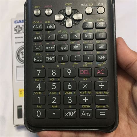 Calculator Casio Fx Ms Second Edition Hobbies Toys Stationery