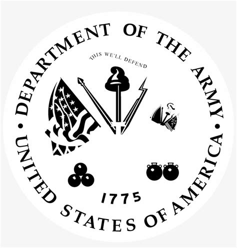 Us Department Of The Army Logo Black And White - United States Army - 2400x2400 PNG Download ...