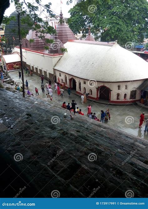 Northeast India Naturally Gifted Kamakhya Devi Temple Stock Image ...