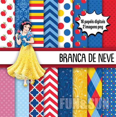 Kit Digital Branca De Neve Elo Produtos Especiais