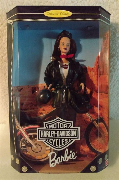 Mattel Barbie Harley Davidson Doll 22256 Biker Collector Edition Etsy