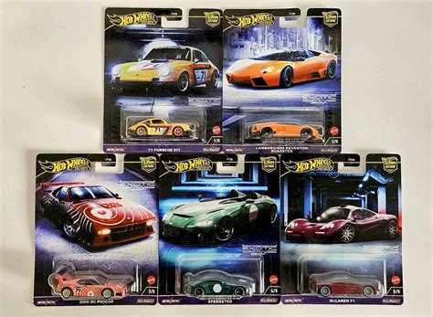 Hot Wheels Car Culture Exotic Envy Set Completo Universo Hot Wheels